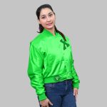 Custom Patch Cropped Jacket side