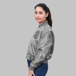 Custom Patch Letterman Jacket other side