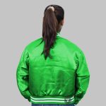 Custom Patch Varsity Jacket back