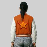 Custom Varsity Letter Jacket front back