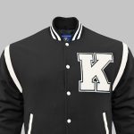Custom Vintage Varsity Jacket close front