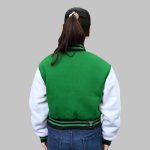 Embroidered Patch Varsity Jacket back