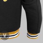 Retro Shoulder Varsity Jacket back bottom