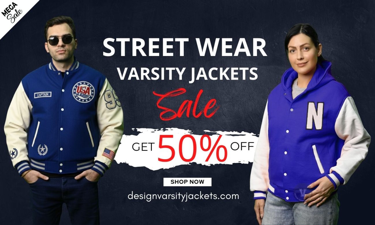 Streetwear Varsity Jackets Christmas Sale