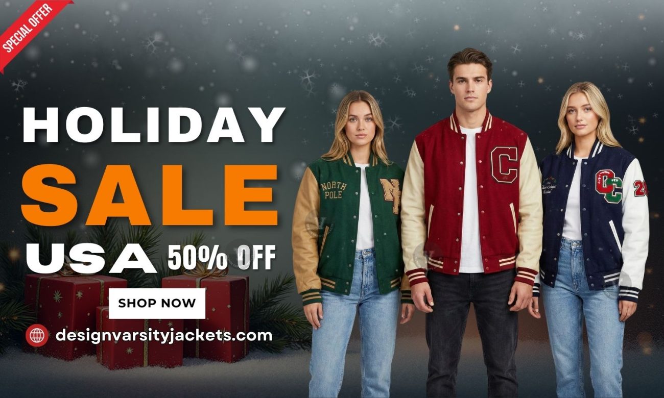 Design Varsity Jackets Holiday Sale USA