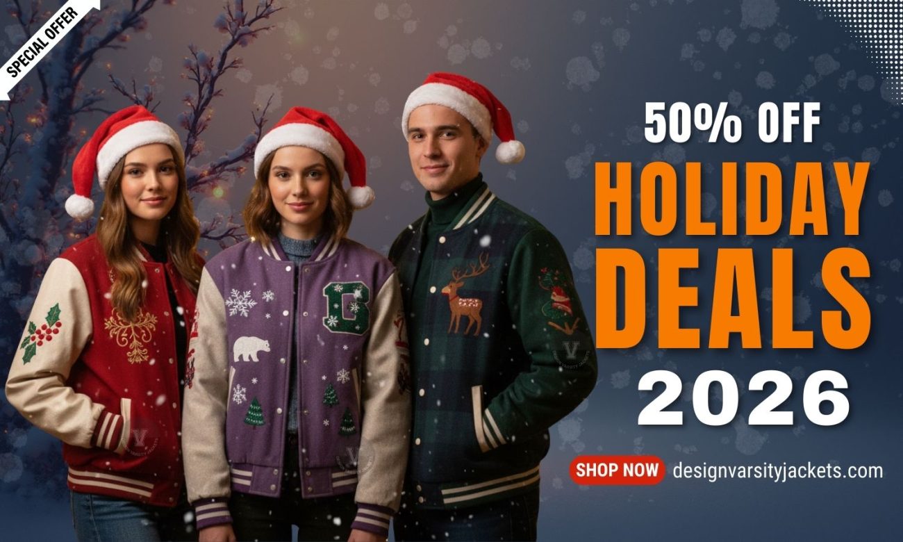 Design Varsity Jackets Holiday Deals 2026