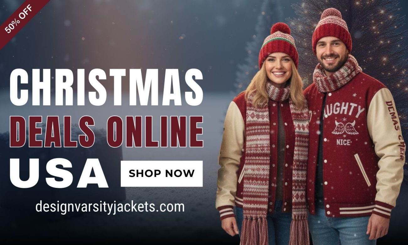 Design Varsity Jackets Christmas Deals Online USA