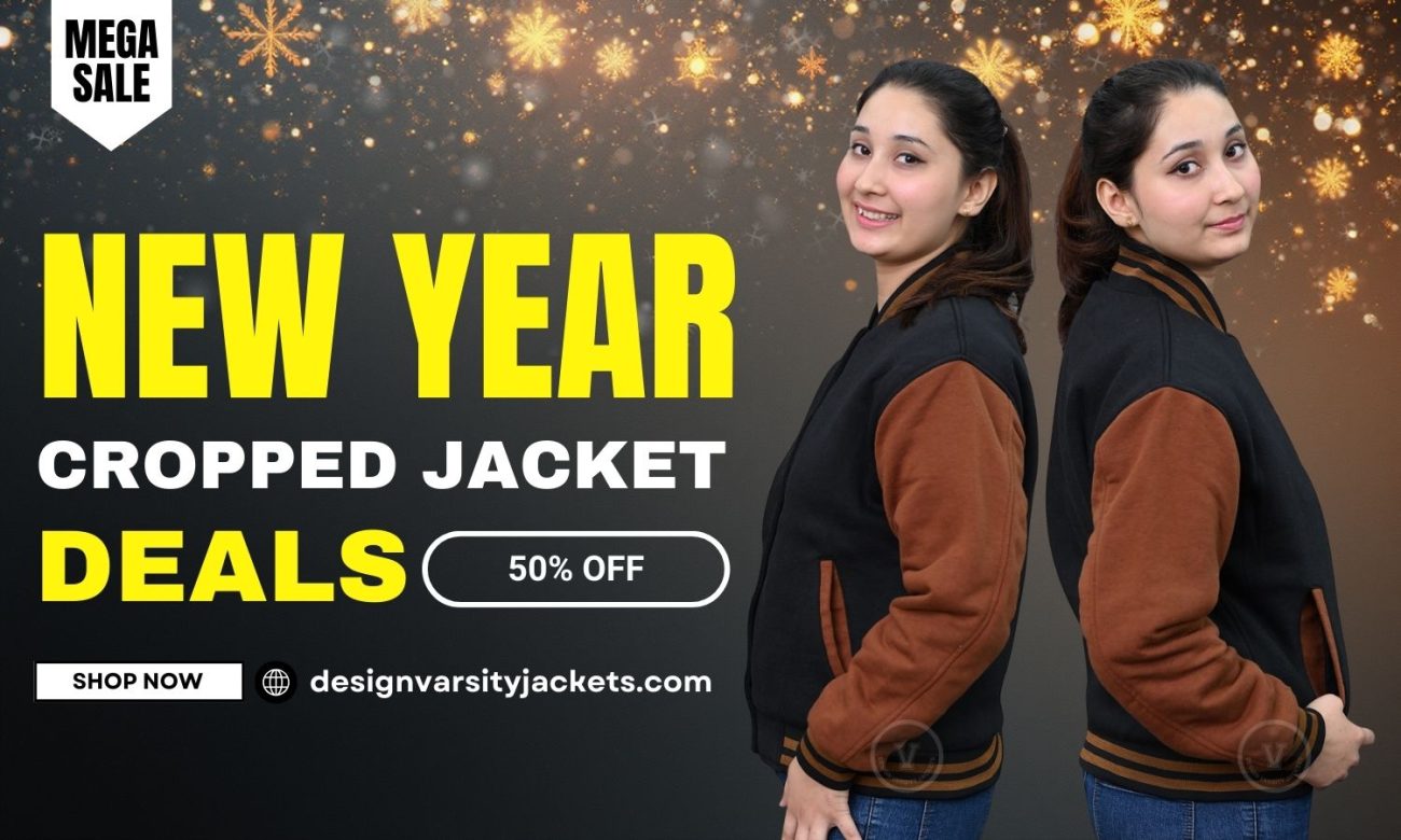 Design Varsity Jackets Varsity Cropped Jacket New Year Deals