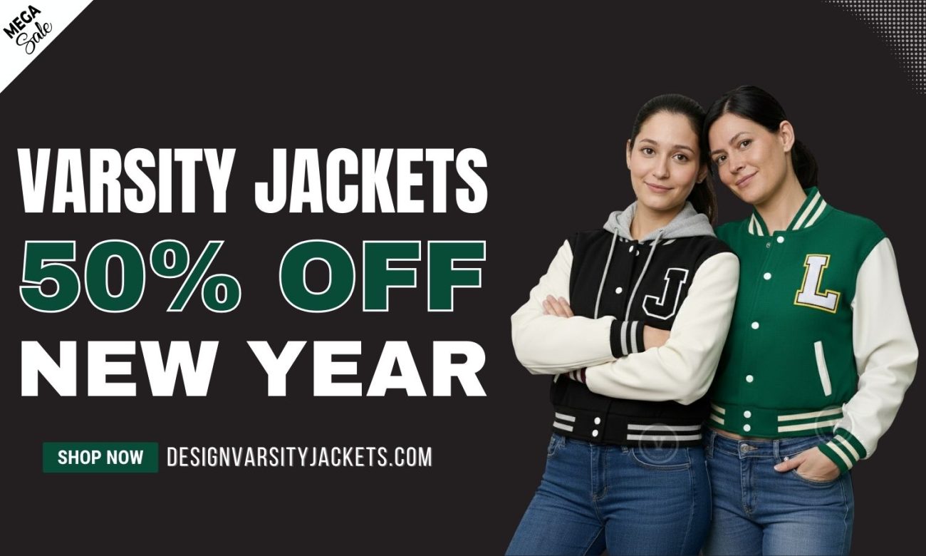 New Year 50% Off Deals On Varsity Jackets