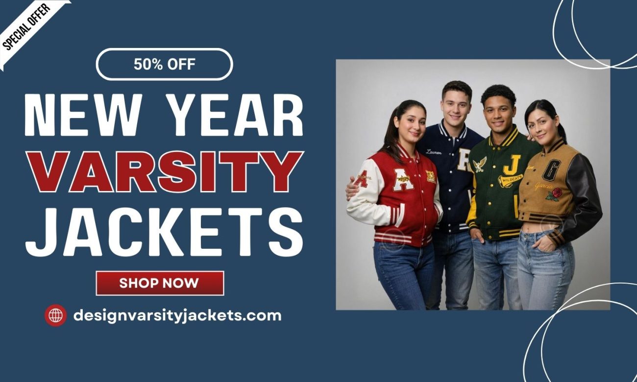Design Varsity Jackets Cropped Varsity Jackets New Year Sale