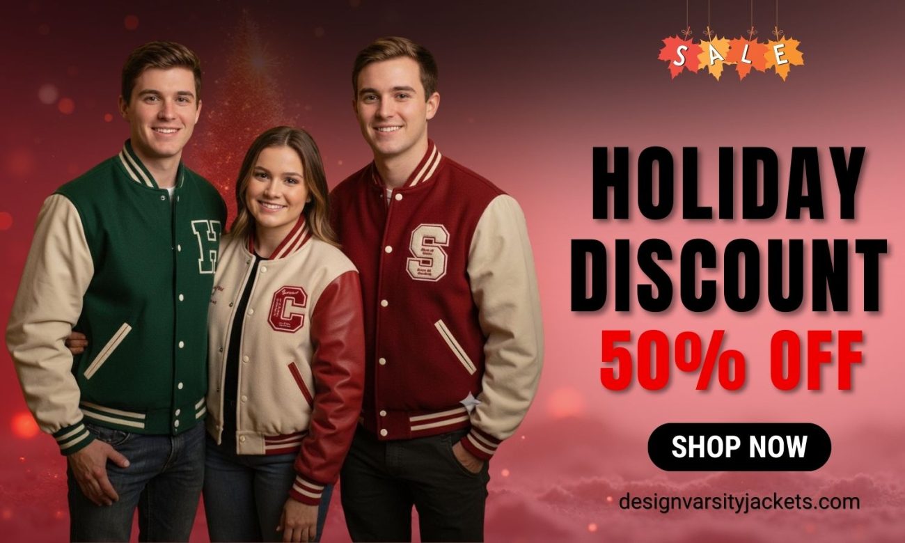 Design Varsity Jackets Holiday Discounts 50% Off