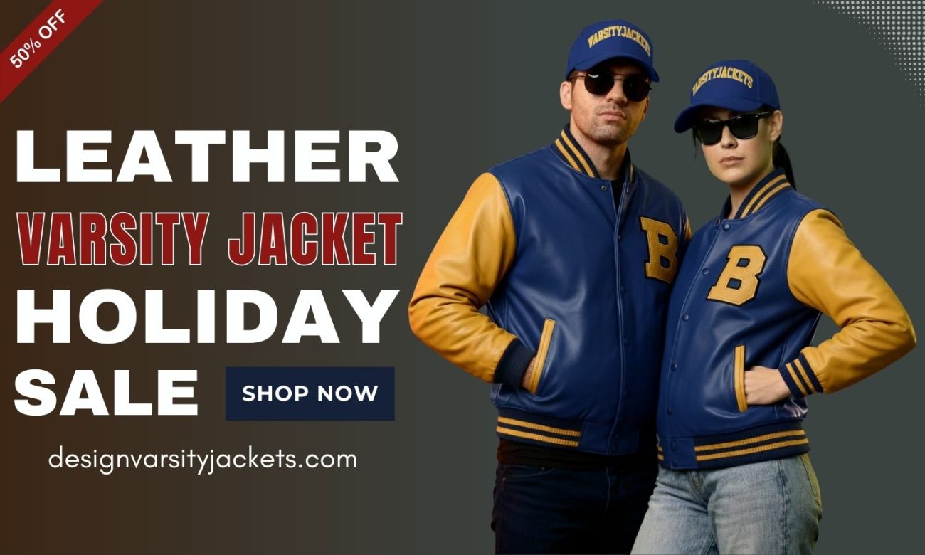 Custom Leather Varsity Jacket Holiday Sale