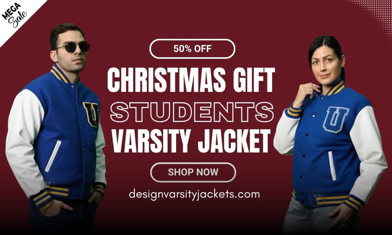Christmas Gifts For College Students Varsity Jacket