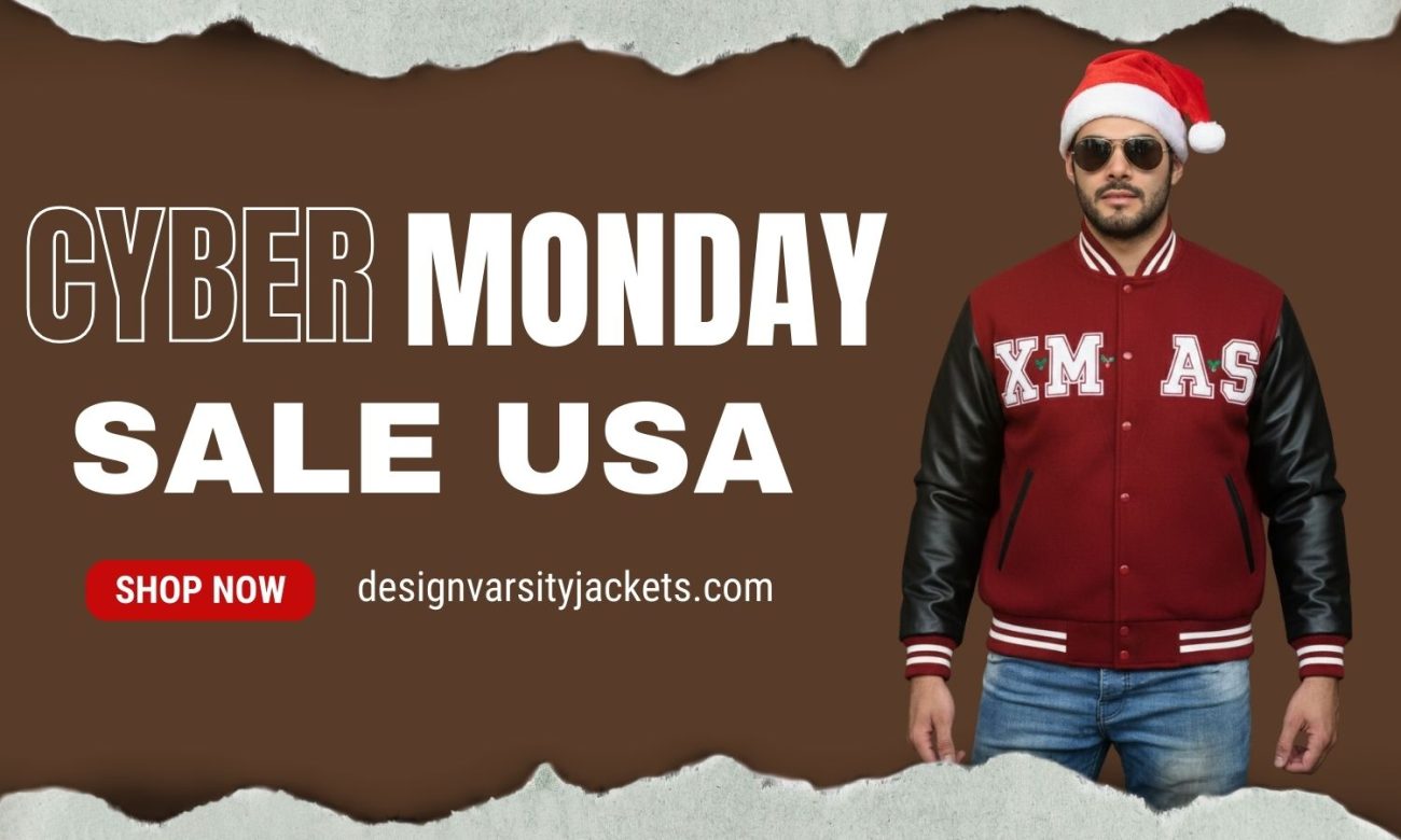 Design Varsity Jackets Cyber Monday Sale USA