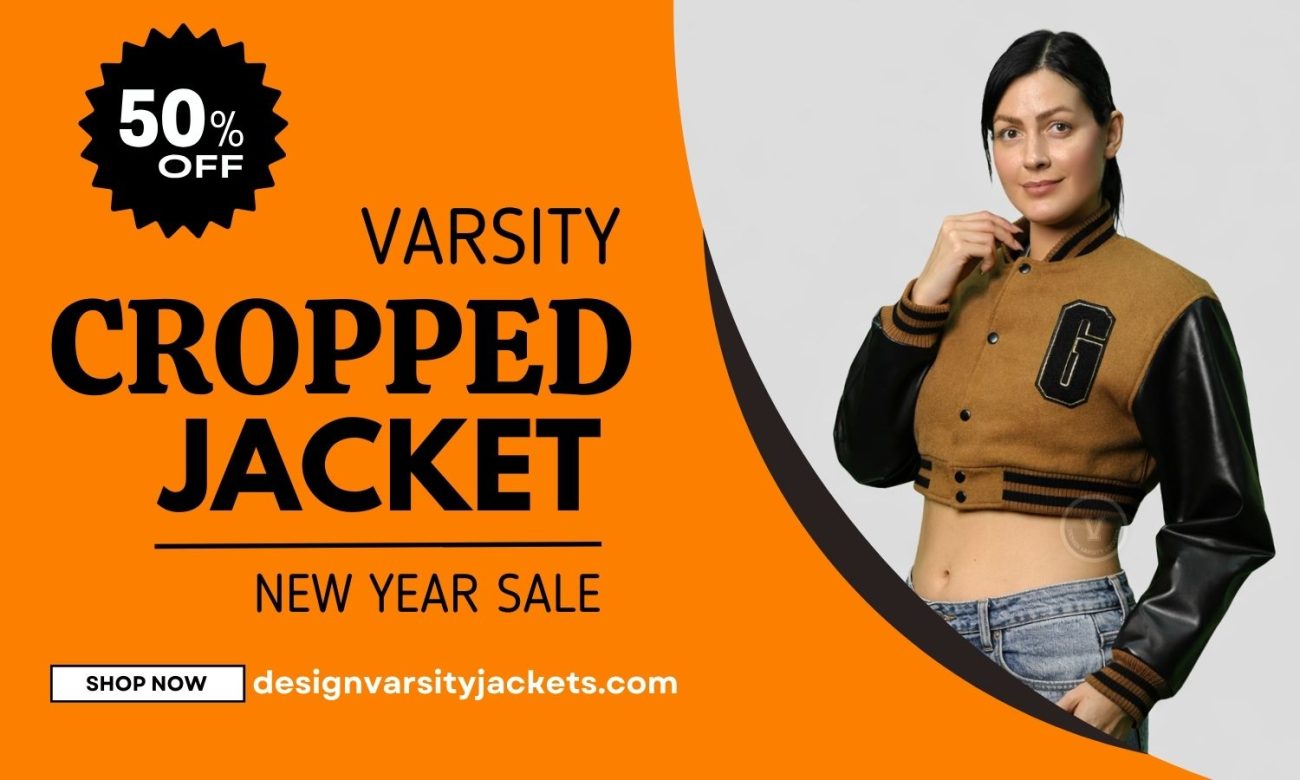 Design Varsity Jackets Varsity Cropped Jackets 50% Off New Year