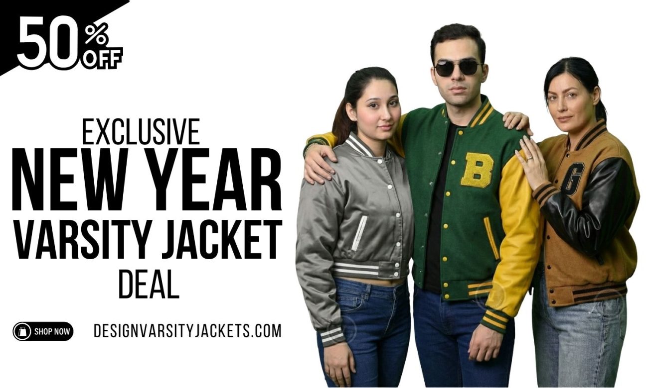 Exclusive New Year Varsity Cropped Jacket Deals