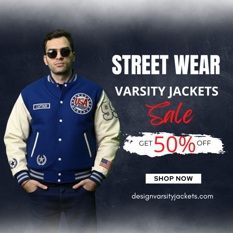 Streetwear Varsity Jackets Christmas Sale