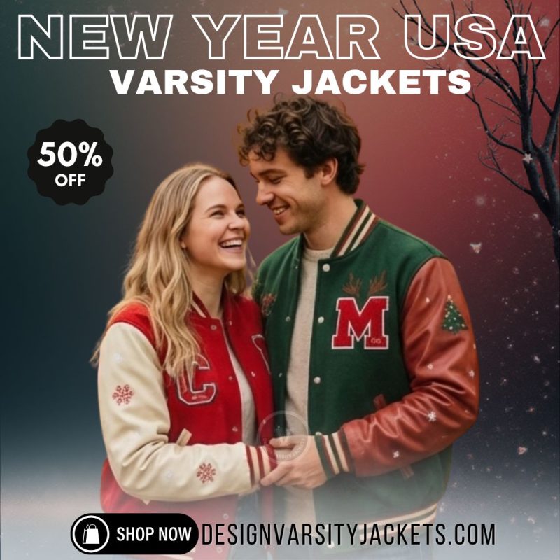 New Year Varsity Jackets Half Price USA