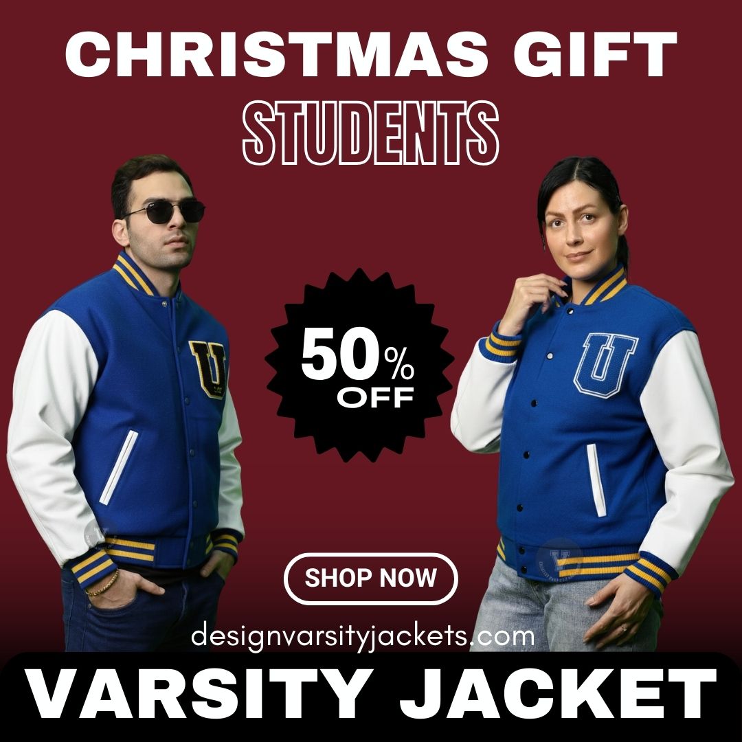 Christmas Gifts For College Students Varsity Jacket