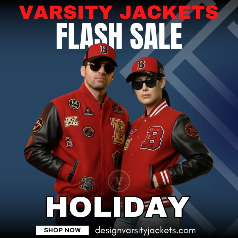 Holiday Flash Sale Varsity Jackets 50% Off