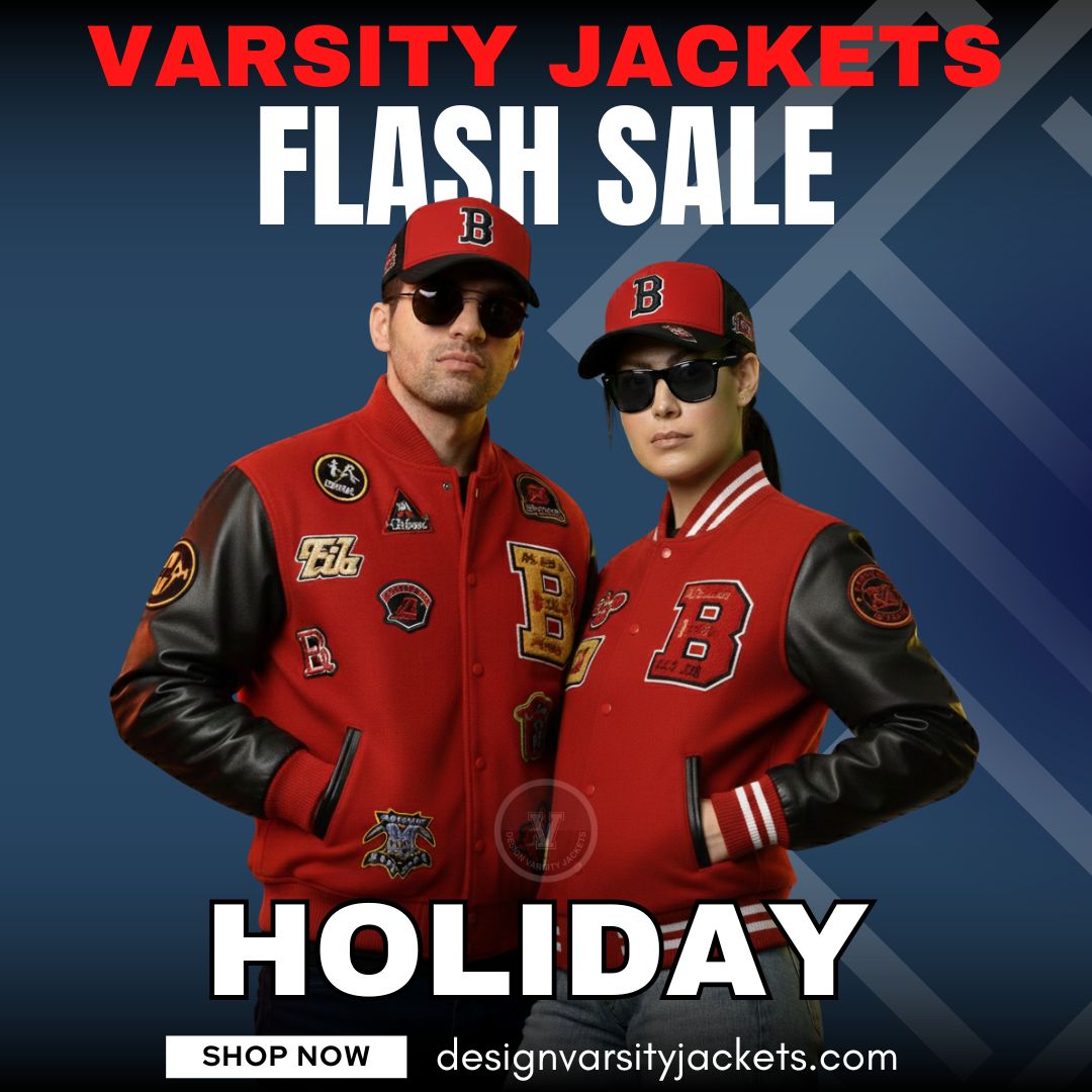 Holiday Flash Sale Varsity Jackets 50% Off