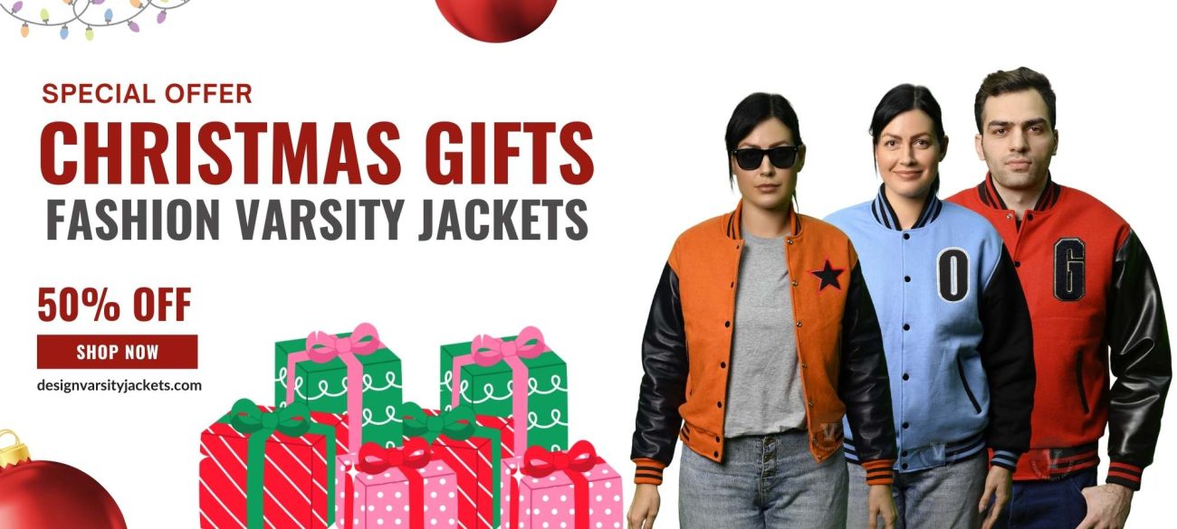 FASHION VARSITY JACKETS CHRISTMAS GIFTS