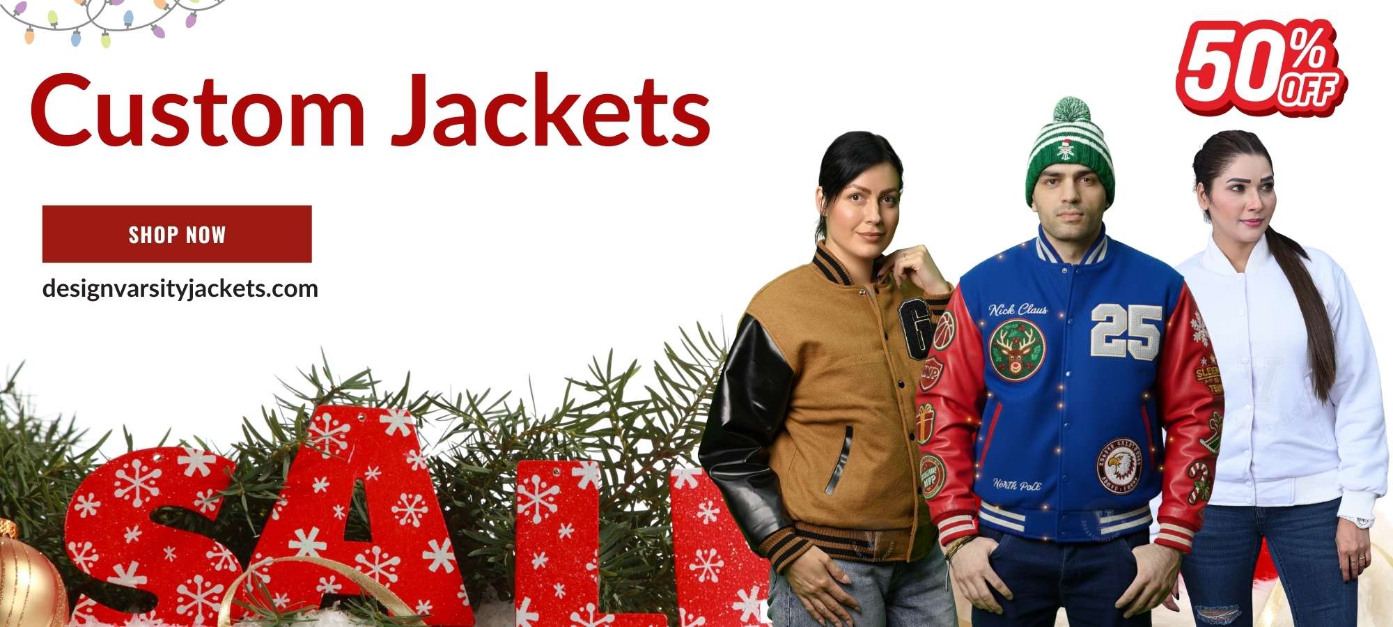 Holiday Deals on Custom Jackets 
