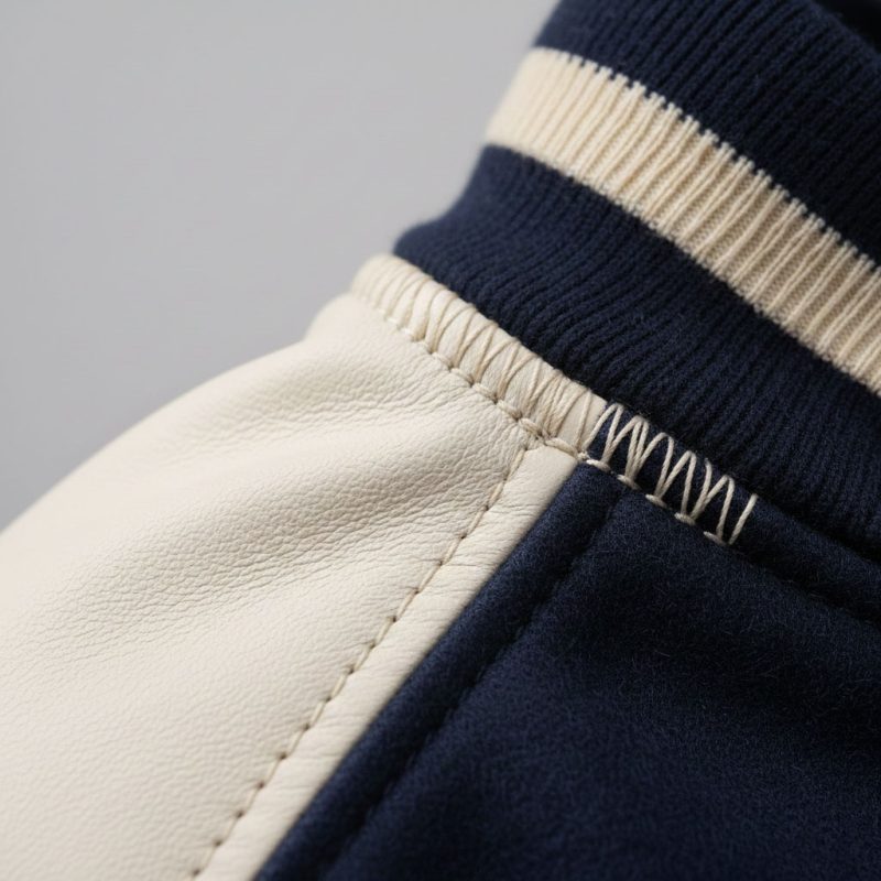 Premium Quality Varsity Jackets - Closeup shots