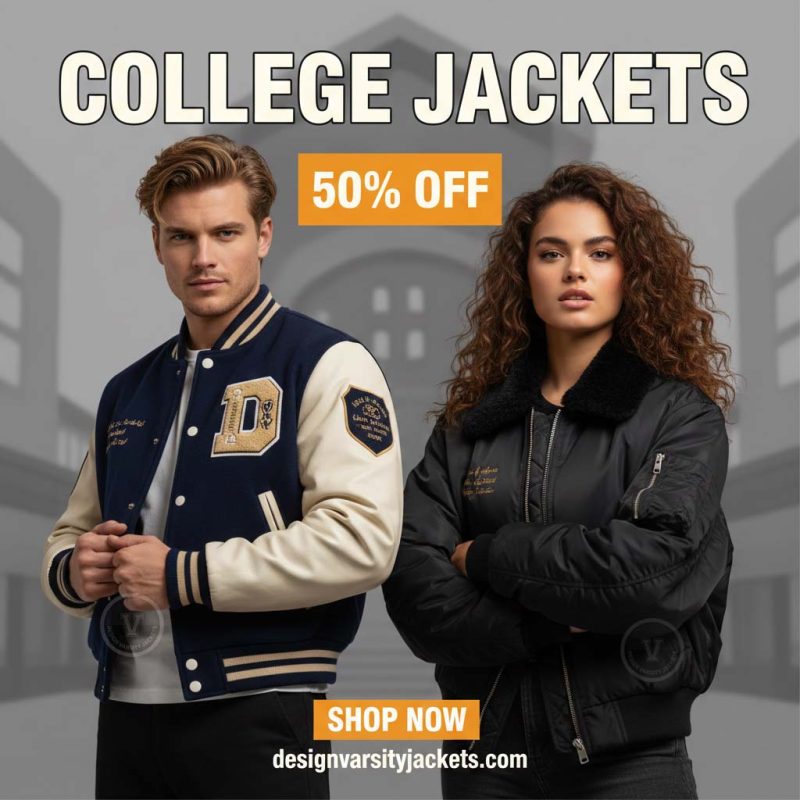 College Style Jackets for Winter Outfits