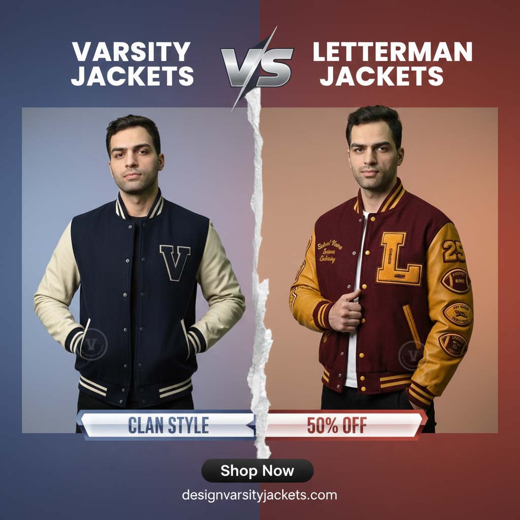 Varsity vs Letterman Jackets