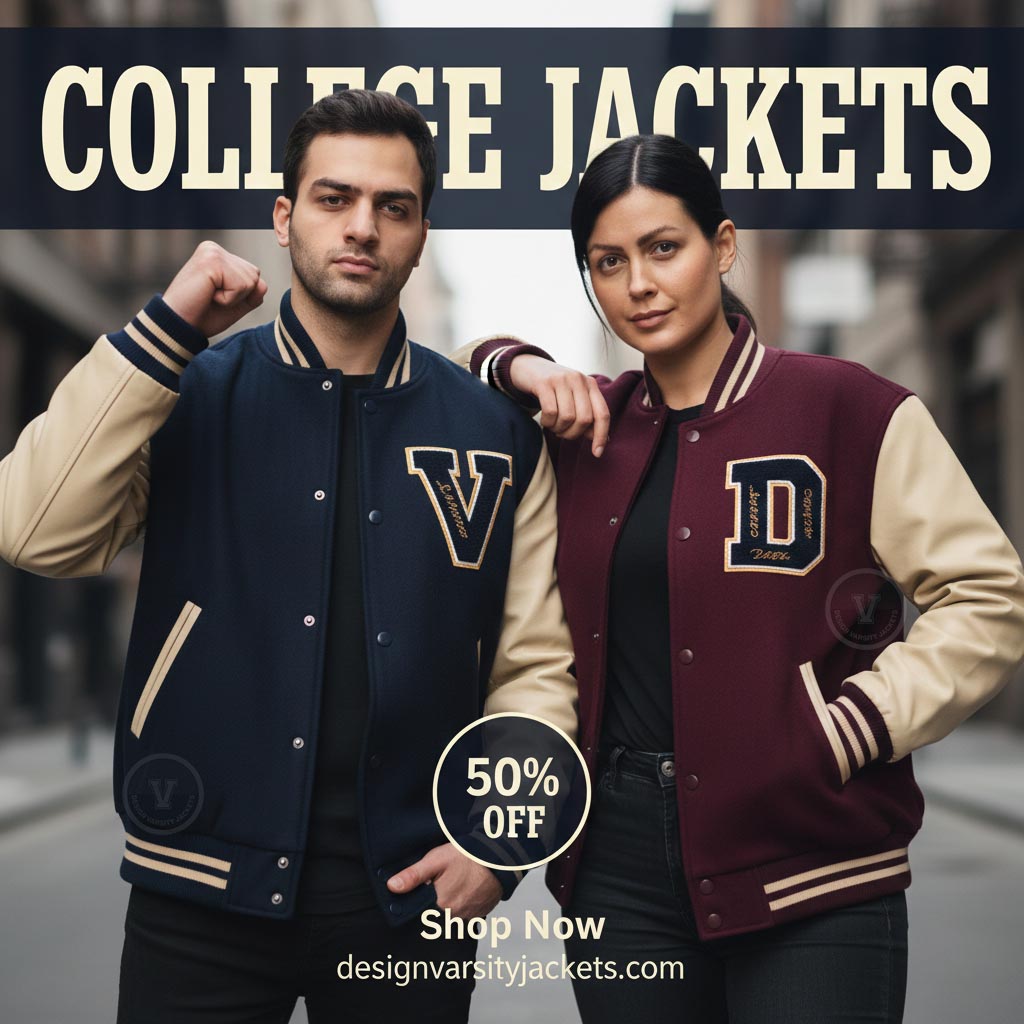 College Jackets for Winter Streetwear Looks