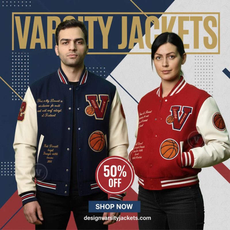 Basketball Letterman Jackets for High School