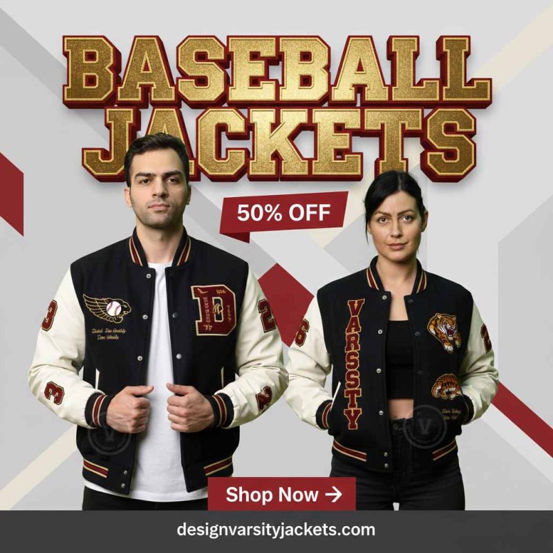 Personalized Baseball Jackets with Name and Number