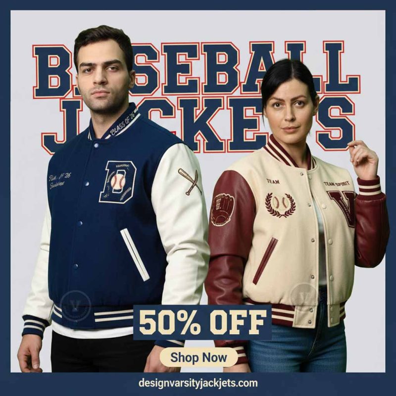 Baseball Jackets with Full Customization Options