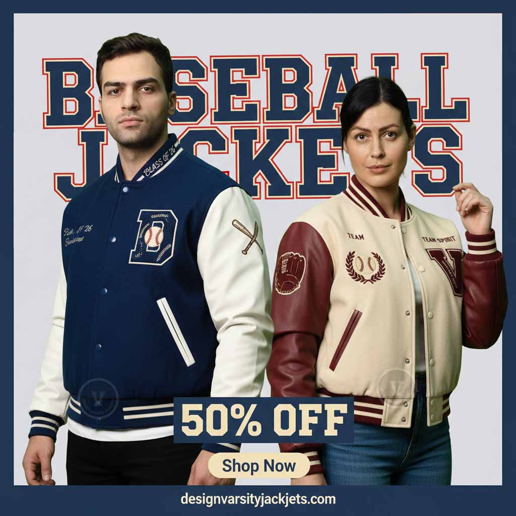 Baseball Jackets with Full Customization Options