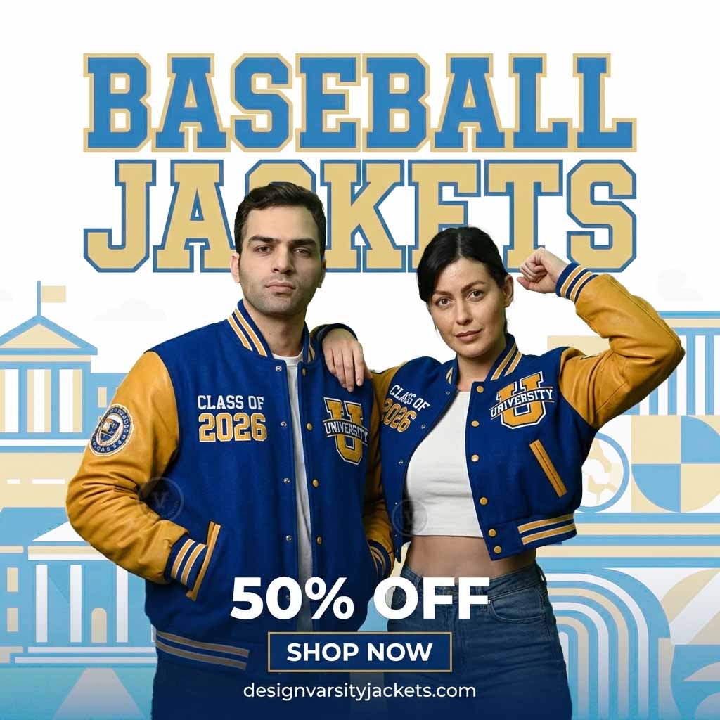 Graduation Baseball Jackets Personalized