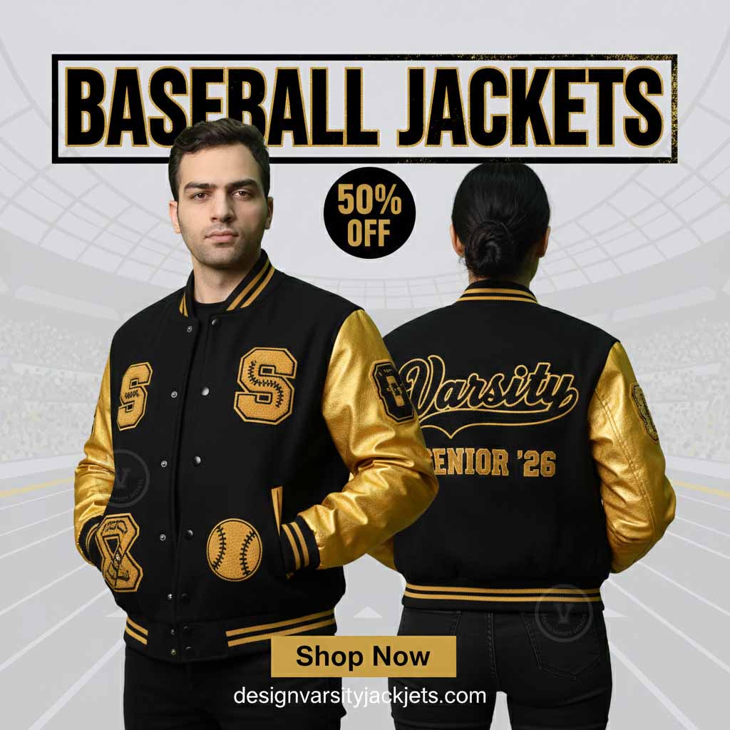 Custom Baseball Jackets for Senior Class