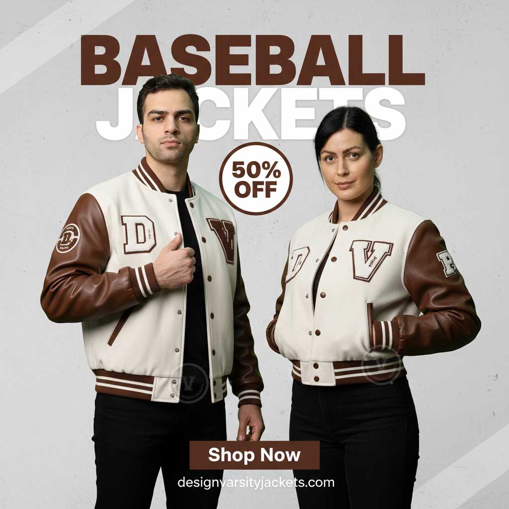 Custom Color Baseball Jackets