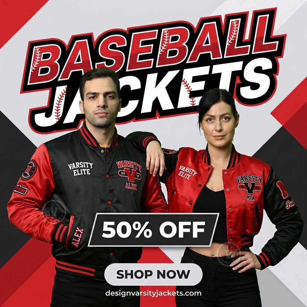 Satin Baseball Jackets with Customization