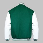 Custom Baseball Jacket back