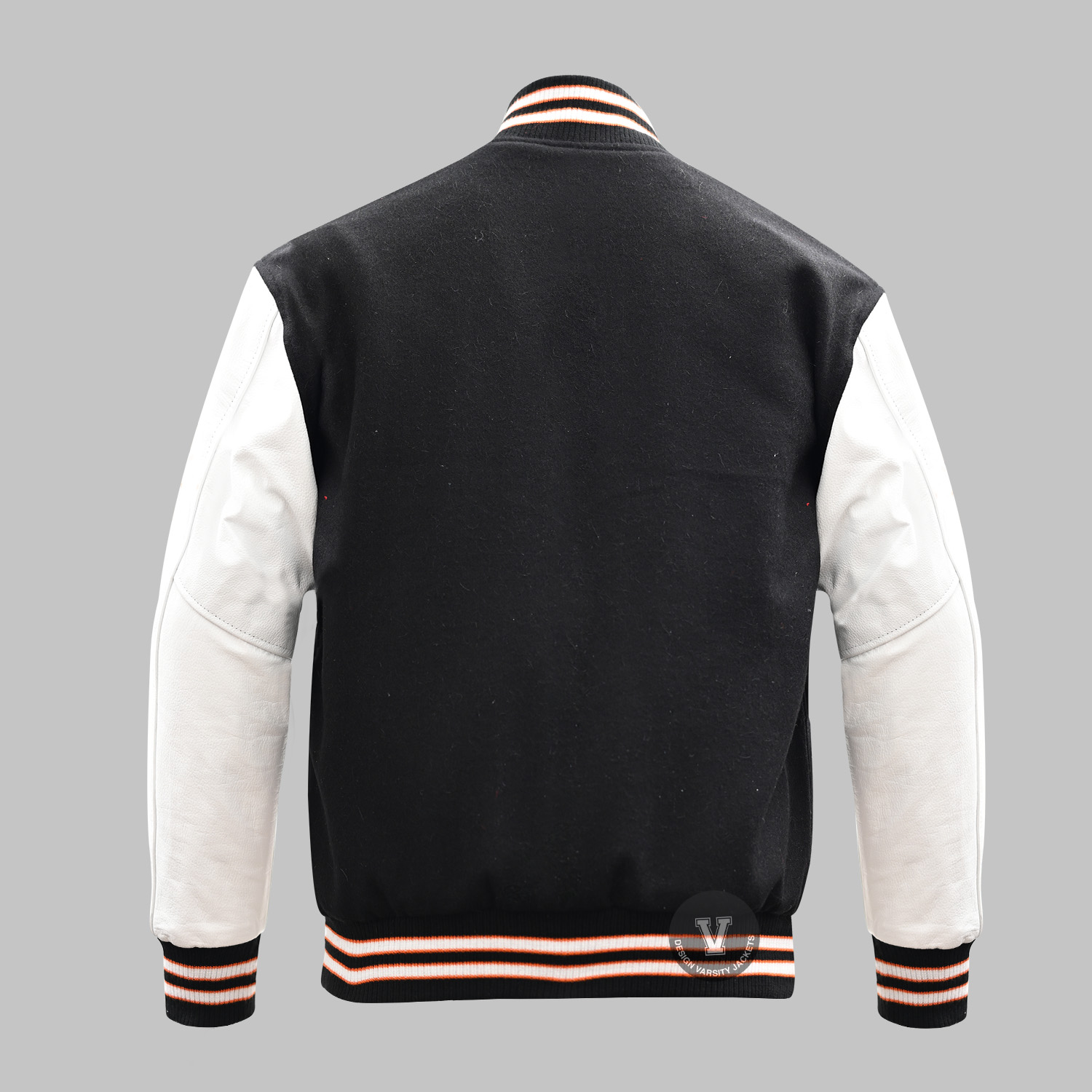 Custom Vintage Baseball Jacket back