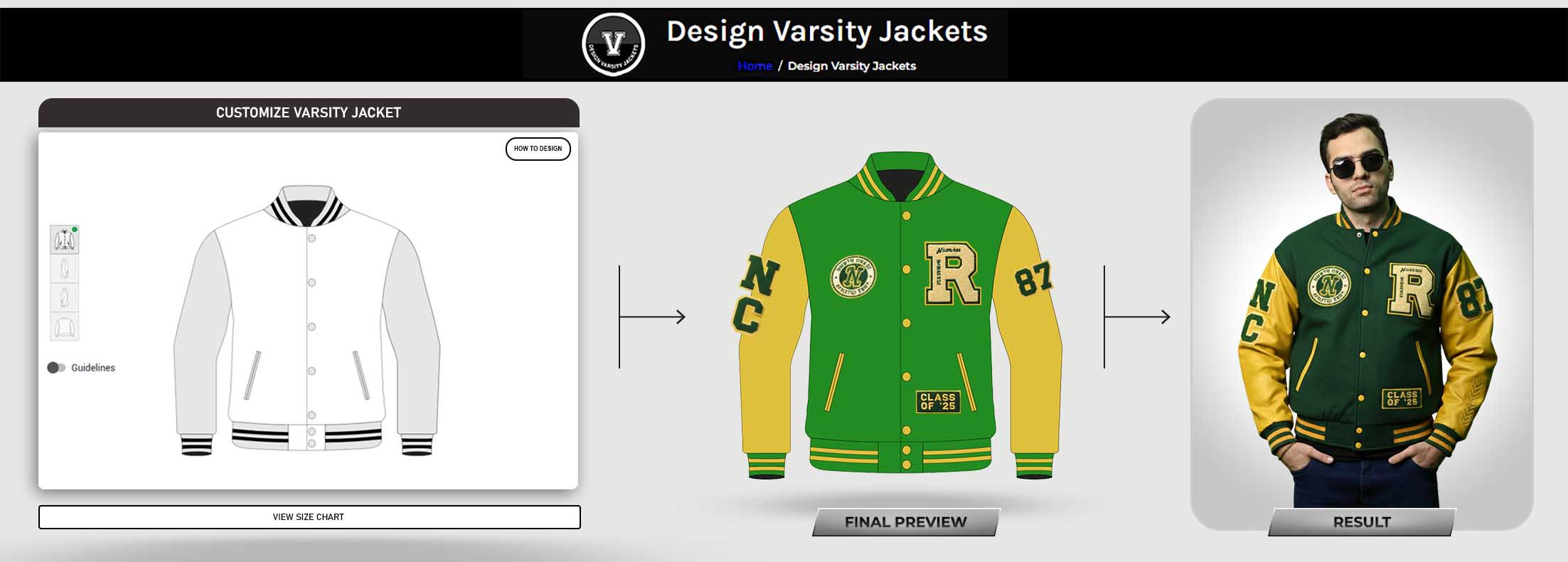 Custom Varsity Jacket Design Lab
