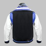 Sailor Collar Letterman Jacket back