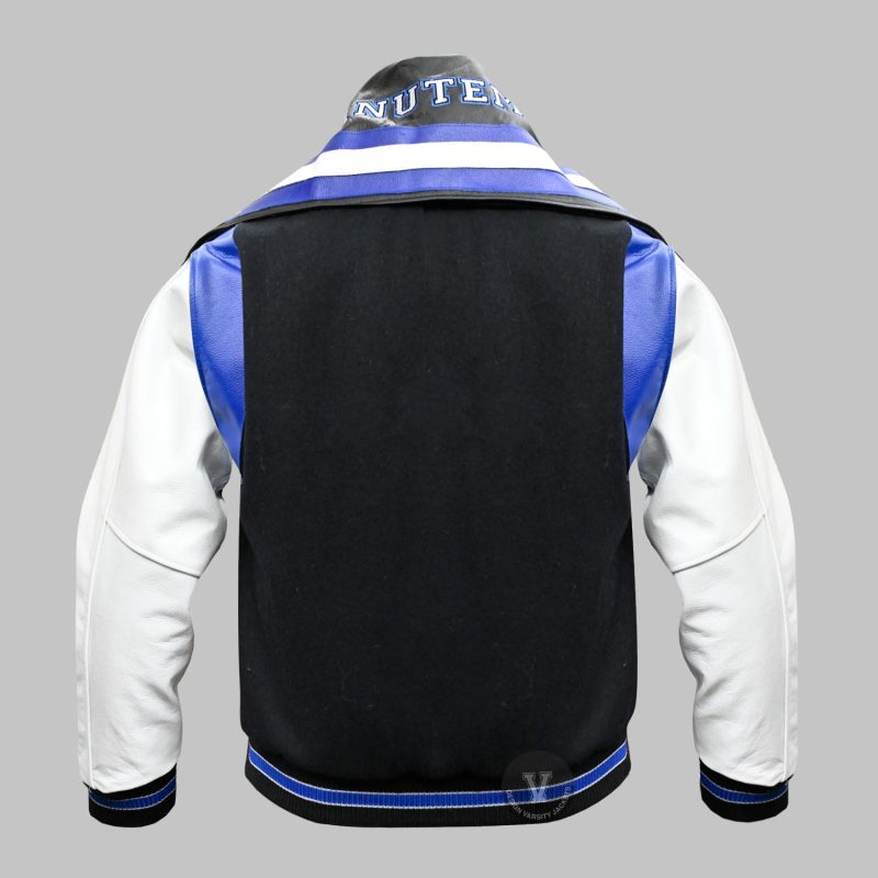 Sailor Collar Letterman Jacket back