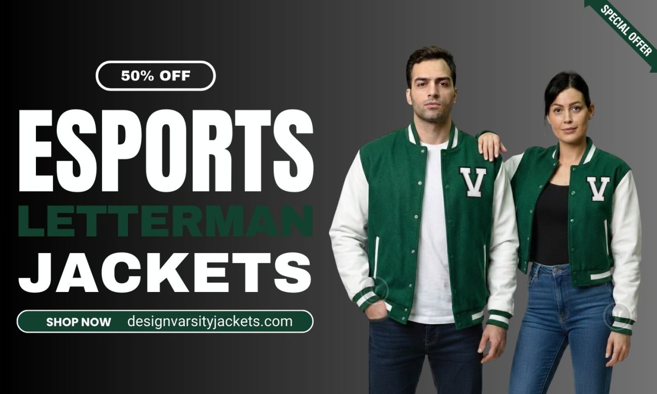 Esports Letterman Jackets Custom Design