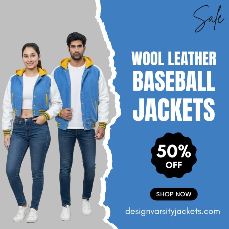Wool And Leather Baseball Jackets Custom Made