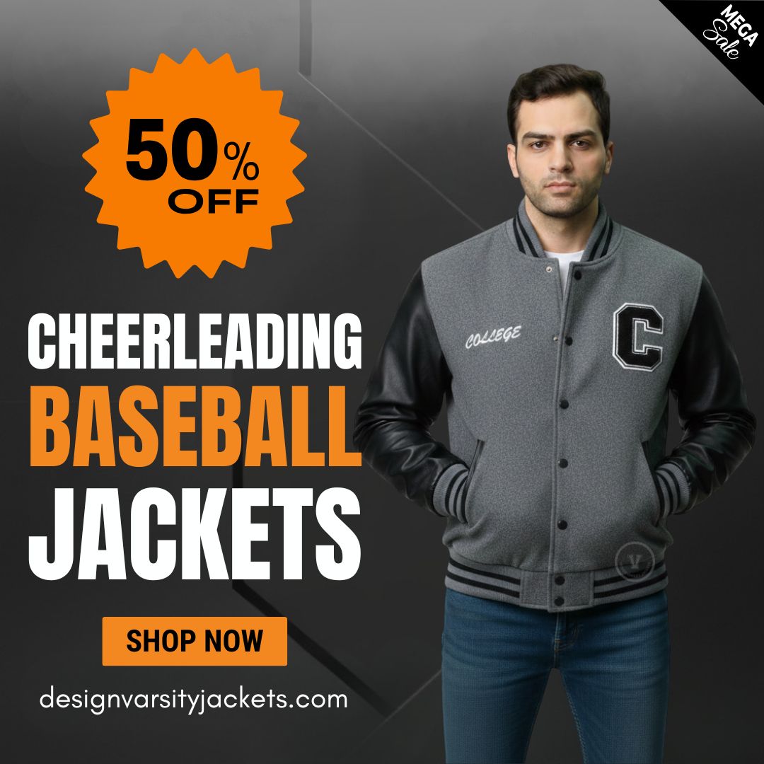 Cheerleading Baseball Jackets Personalized