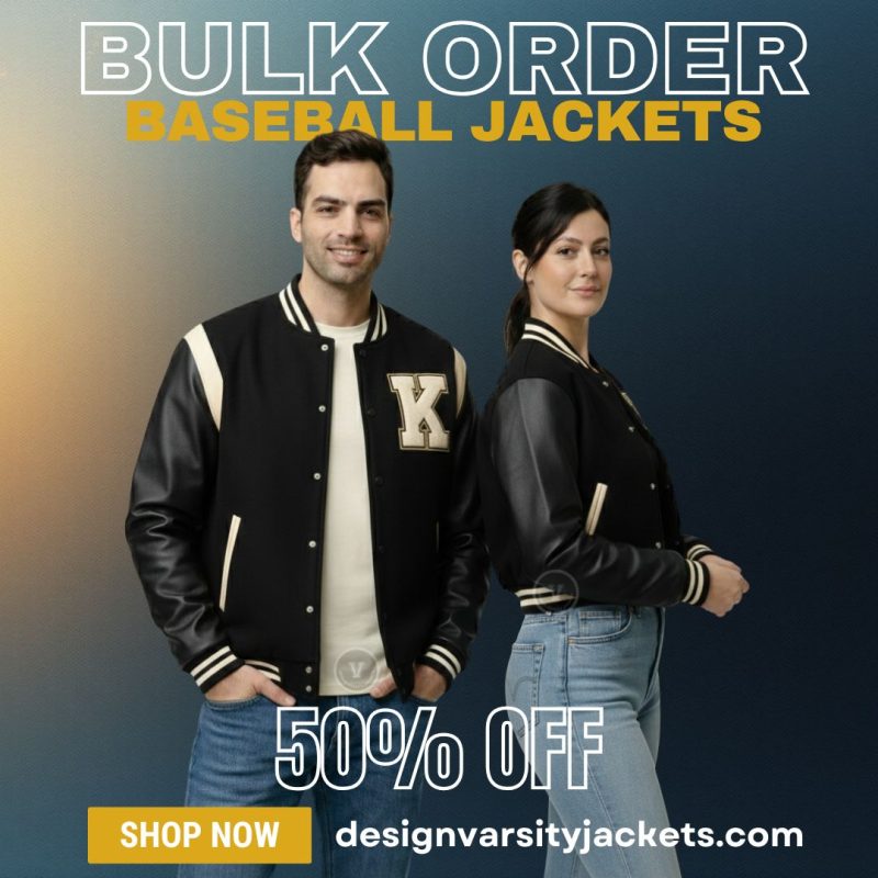 Baseball Jackets Bulk Order Online