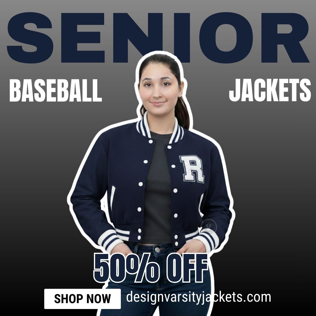 Senior Baseball Jackets With Patches