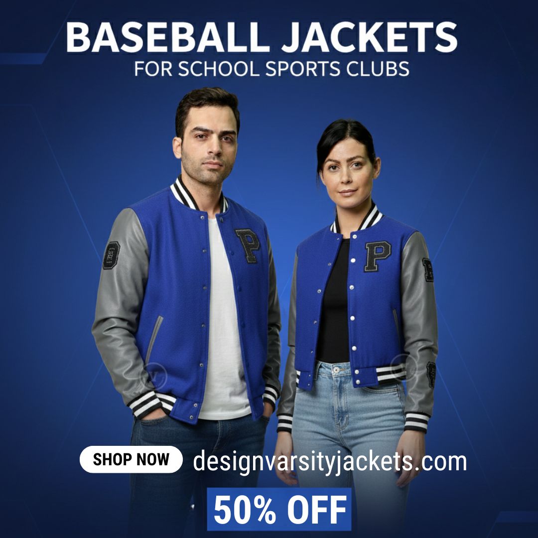 Baseball Jackets For School Sports Clubs